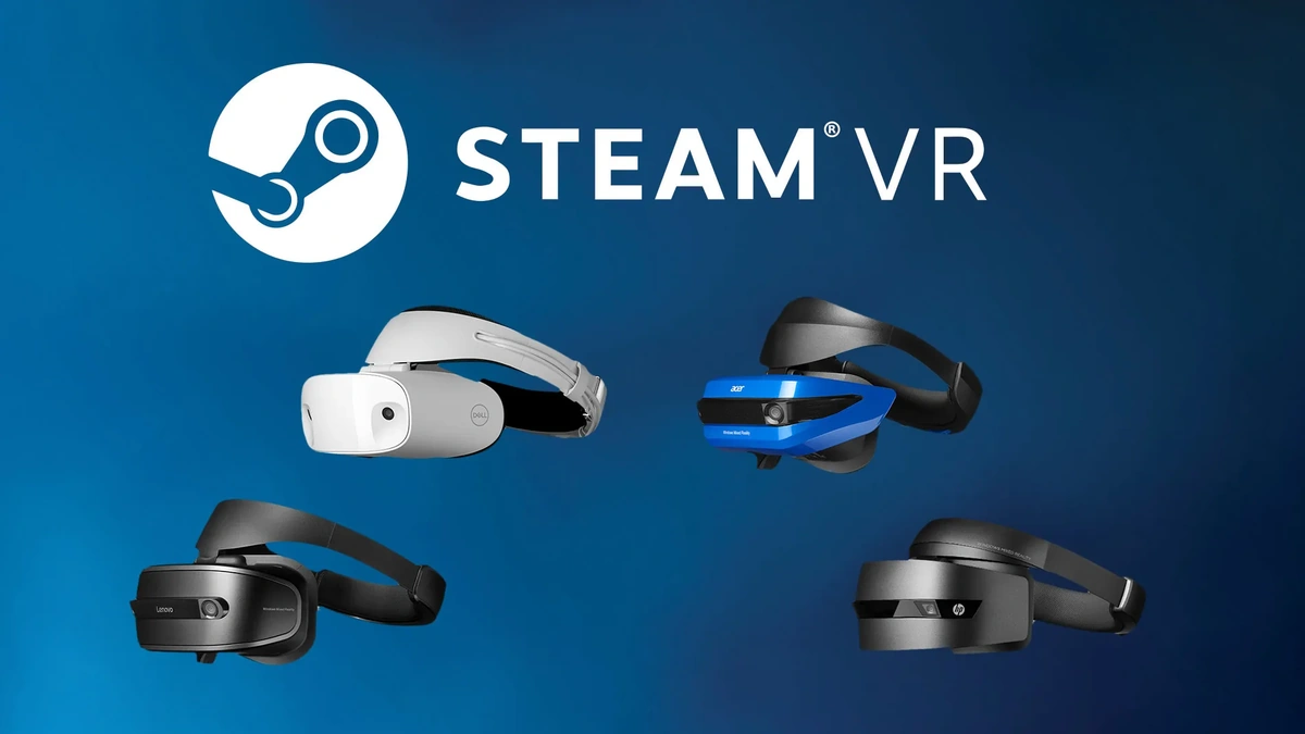 Steam VR headset