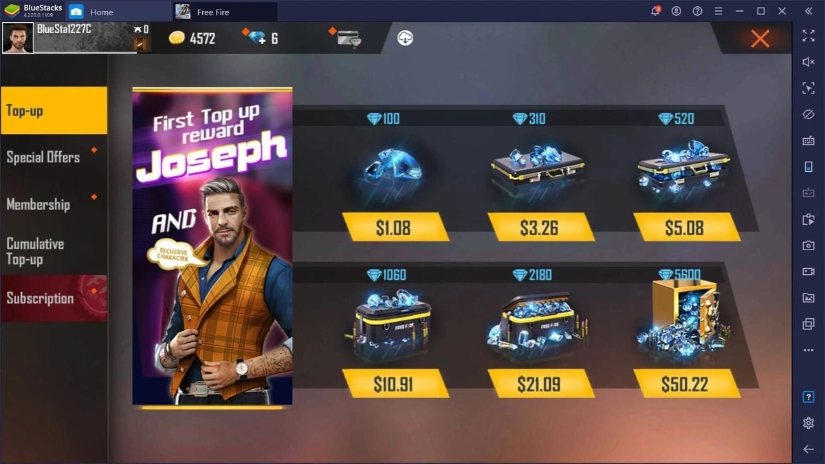 Free Fire Diamonds